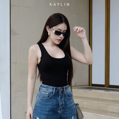 Áo thun ba lỗ KAYLIN Basic chất thun gân co giãn, thoải mái, chỉ 210.000 VND