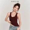 Áo thun ba lỗ KAYLIN Basic ôm cổ, vải thun co giãn, thoáng mát, giảm giá 200k 3