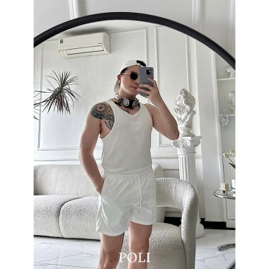Áo thun ba lỗ nam POLI in hình đáng yêu - Giá chỉ 100k, giảm 27k