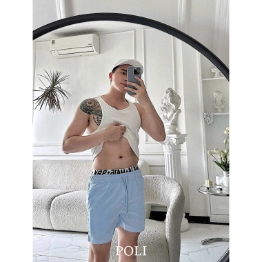 Áo thun ba lỗ nam POLI in hình đáng yêu - Giá chỉ 100k, giảm 27k