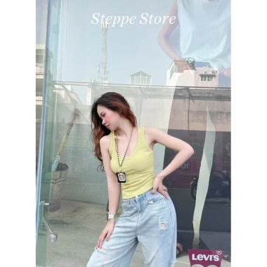 Áo thun ba lỗ nữ STEPPE form ôm co giãn Tanktop Freesize - Giá chỉ 99.000đ 5