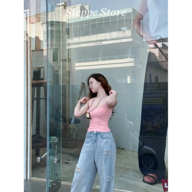 Áo thun ba lỗ nữ STEPPE form ôm co giãn Tanktop Freesize - Giá chỉ 99.000đ 6