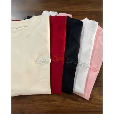 Áo thun baby tee tay ngắn Ảnh tự chụp thêu chữ BAD giảm giá 185k, giá gốc 225.7k 9 Áo thun baby tee tay ngắn Ảnh tự chụp thêu chữ BAD giảm giá 185k, giá gốc 225.7k 9