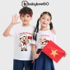 Áo thun BabyloveGO mềm mịn, thoáng mát, cổ bo tròn bé trai & bé gái - 109.000đ 2