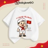Áo thun BabyloveGO mềm mịn, thoáng mát, cổ bo tròn bé trai & bé gái - 109.000đ 9