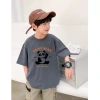 Áo Thun Baju Budak Cotton Trẻ Nhỏ Mùa Hè Thiết Kế Gấu Trúc Vừa Vặn 85.999đ 3
