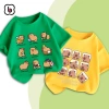 Áo thun bé BabyloveGO in hình Capybara cotton mềm mịn thoáng mát, giảm giá 89k 3