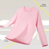 Áo thun bé gái 100% cotton dài tay mềm mại thoải mái, in hình mèo, giá 162.000 VND 2