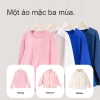 Áo thun bé gái 100% cotton dài tay mềm mại thoải mái, in hình mèo, giá 162.000 VND 6