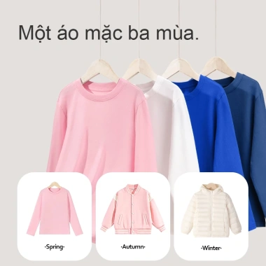 Áo thun bé gái 100% cotton dài tay mềm mại thoải mái, in hình mèo, giá 162.000 VND