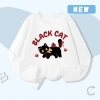 Áo thun bé gái 100% cotton dài tay mềm mại thoải mái, in hình mèo, giá 162.000 VND 7