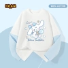Áo thun bé gái 100% Cotton dài tay mềm mại thoáng khí in hình thỏ – 120.000 VND