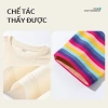 Áo thun bé gái 100% cotton dài tay thời trang, in hình thỏ - Giá ưu đãi 129.600đ 6