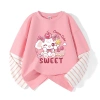 Áo thun bé gái 100% cotton dài tay thời trang, in hình thỏ - Giá ưu đãi 129.600đ 10