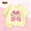 Áo thun bé gái 100% Cotton Disney Minnie ngắn tay mềm mại thoáng khí Giá chỉ 89.000₫ 9