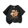 Áo thun bé gái 100% Cotton họa tiết hoa thỏ - Thời trang trẻ em, giảm còn 89.000₫ 4