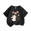 Áo thun bé gái 100% Cotton họa tiết hoa thỏ - Thời trang trẻ em, giảm còn 89.000₫ 7