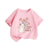 Áo thun bé gái 100% Cotton họa tiết hoa thỏ - Thời trang trẻ em, giảm còn 89.000₫ 10