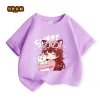 Áo thun bé gái 100% Cotton mềm mại, in hình mèo - Giá chỉ 89.000₫ 10