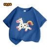 Áo thun bé gái 100% cotton mềm mại, in hình ngựa búp bê - Giá chỉ 89.000₫ 7
