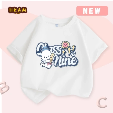 Áo thun bé gái 100% cotton mềm mại, thoáng khí, in Sanrio - Giá chỉ 89.000đ