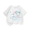 Áo thun bé gái 100% Cotton mùa hè, ngắn tay in hình thỏ dễ thương - Giá chỉ 89.000₫ 4