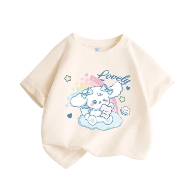 Áo thun bé gái 100% Cotton mùa hè, ngắn tay in hình thỏ dễ thương - Giá chỉ 89.000₫ 7 Áo thun bé gái 100% Cotton mùa hè, ngắn tay in hình thỏ dễ thương - Giá chỉ 89.000₫ 7