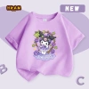 Áo thun bé gái 100% cotton ngắn tay in Kuromi - mềm mại, thoáng khí, chỉ 89.000đ 10