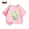 Áo thun bé gái 100% Cotton ngắn tay mềm mại thoáng khí, in hoa trái cây - 89.000₫ 9