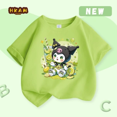 Áo thun bé gái 100% cotton ngắn tay mềm mại thoáng khí in Kuromi giá ưu đãi 89.000 7 Áo thun bé gái 100% cotton ngắn tay mềm mại thoáng khí in Kuromi giá ưu đãi 89.000 7