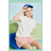 Áo thun bé gái 100% Cotton ngắn tay thời trang viền nấm, in hình chú chó con việt quất - 129.600₫ 5