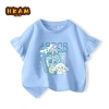 Áo thun bé gái 100% Cotton ngắn tay thời trang viền nấm, in hình chú chó con việt quất - 129.600₫ 7