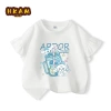 Áo thun bé gái 100% Cotton ngắn tay thời trang viền nấm, in hình chú chó con việt quất - 129.600₫ 9