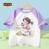 Áo Thun Bé Gái 100% Cotton Raglan Thoáng Khí Mềm Mại Giá 129.600 VNĐ 8