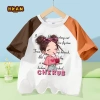 Áo Thun Bé Gái 100% Cotton Raglan Thời Trang, Thoáng Khí, Mềm Mại - Giá 129.600 VND 3