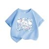 Áo thun bé gái 100% cotton thời trang giản dị, in hình thỏ đáng yêu, ngắn tay - Giá chỉ 85.000₫ 2
