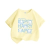 Áo thun bé gái 100% cotton thời trang giản dị, in hình thỏ đáng yêu, ngắn tay - Giá chỉ 85.000₫ 6