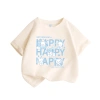 Áo thun bé gái 100% cotton thời trang giản dị, in hình thỏ đáng yêu, ngắn tay - Giá chỉ 85.000₫ 7