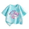 Áo thun bé gái 100% cotton tie-dye họa chú thỏ, ngắn tay, giá 129.600₫ 10