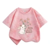 Áo thun bé gái 100% cotton tie-dye ngắn tay in hình thỏ thời trang trẻ em 120.000₫ 6