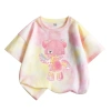 Áo thun bé gái 100% cotton Tie-Dye ngắn tay thời trang trẻ em giá 120.000đ 3