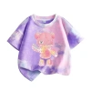 Áo thun bé gái 100% cotton Tie-Dye ngắn tay thời trang trẻ em giá 120.000đ 4
