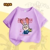 Áo thun bé gái 100% Cotton Zootopia ngắn tay mềm mại thoáng khí in hình Đày 89.000₫ 10