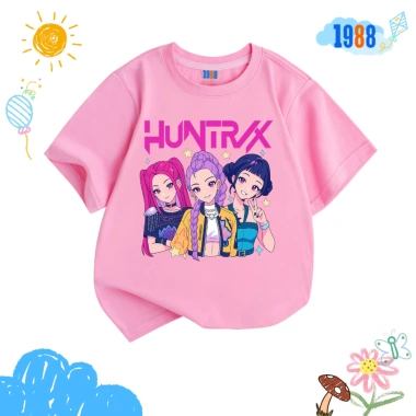 Áo thun bé gái 1.988 Huntrix KPop Demon Hunters, cotton cổ tròn, in hình sắc nét, mã Hun02 – giảm còn 90.000₫ 10 Áo thun bé gái 1.988 Huntrix KPop Demon Hunters, cotton cổ tròn, in hình sắc nét, mã Hun02 – giảm còn 90.000₫ 10