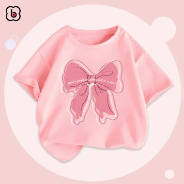 Áo thun bé gái BabyloveGO 2.026 mềm mịn, thoáng mát, in hình cute - 109.000₫ 5