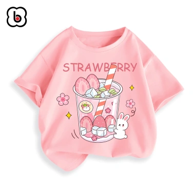 Áo thun bé gái BabyloveGO 2.026 mềm mịn, thoáng mát, in hình cute - 109.000₫ 10