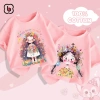 Áo thun bé gái BabyloveGO cổ tròn cotton mềm nhẹ thoáng mát cho bé 1-10 tuổi 3