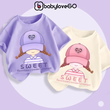 Áo thun bé gái BabyloveGO cotton mềm mịn, cộc tay thoáng mát, in hình đáng yêu 119.000₫ 7