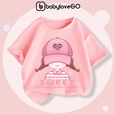 Áo thun bé gái BabyloveGO cotton mềm mịn, cộc tay thoáng mát, in hình đáng yêu 119.000₫ 8