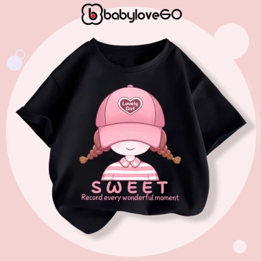 Áo thun bé gái BabyloveGO cotton mềm mịn, cộc tay thoáng mát, in hình đáng yêu 119.000₫ 10